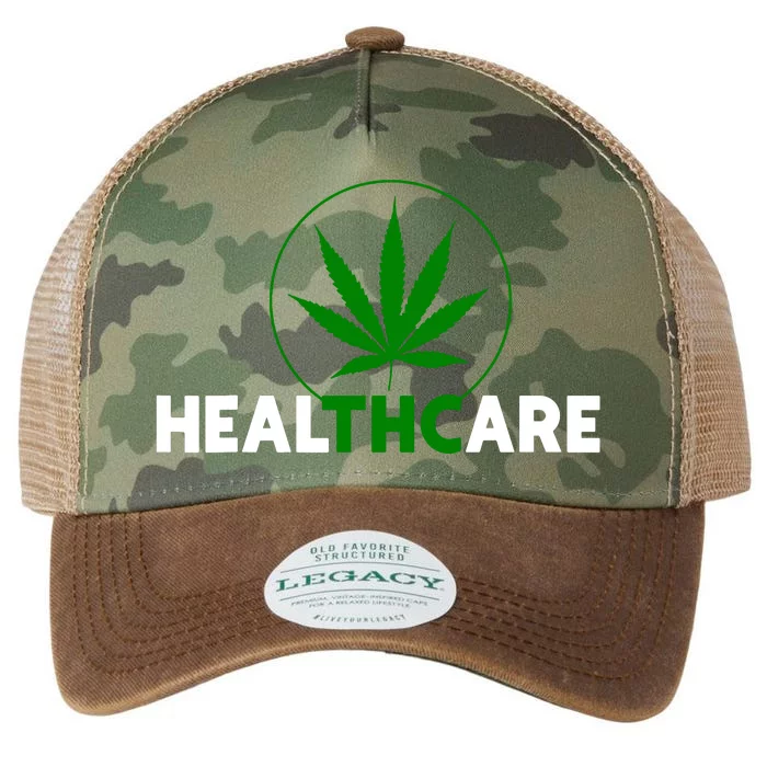 Thc Healthcare Marijuana Weed 420 Pothead Humor Legacy Tie Dye Trucker Hat