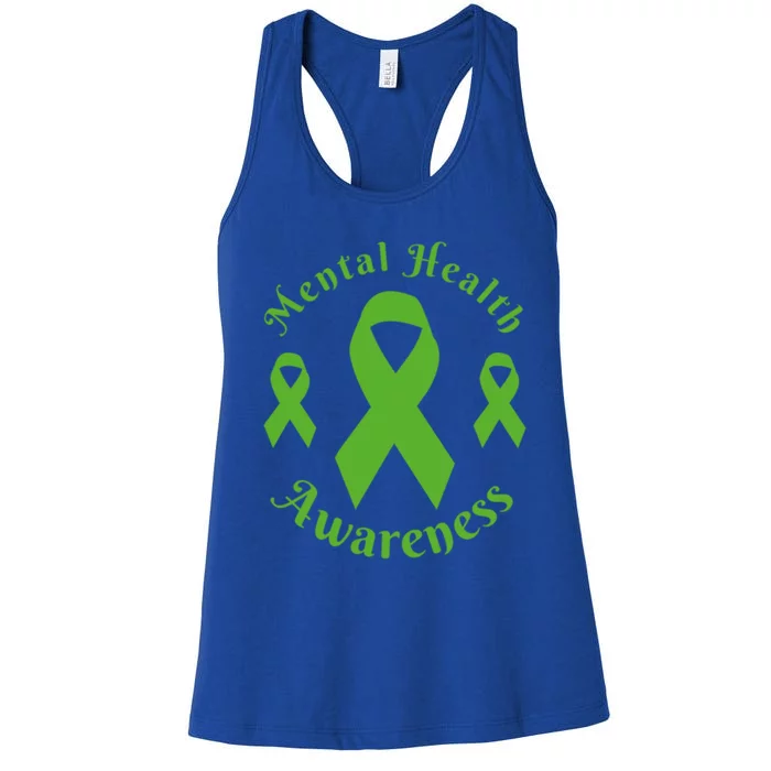 Tal Health Month We Wear Green Tal Health Awareness Gift Women's Racerback Tank