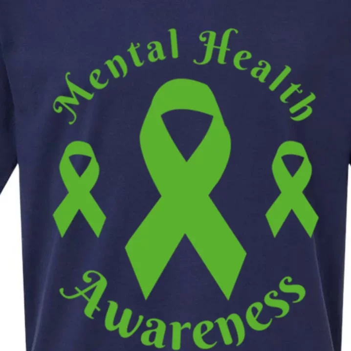 Tal Health Month We Wear Green Tal Health Awareness Gift Sueded Cloud Jersey T-Shirt