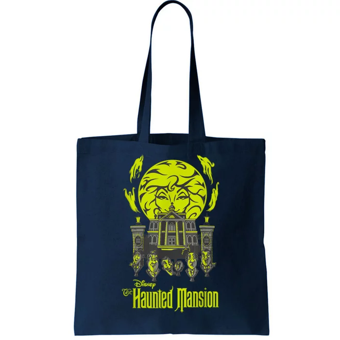 The Haunted Mansion Madame Leota & Singing Busts Poster Tote Bag