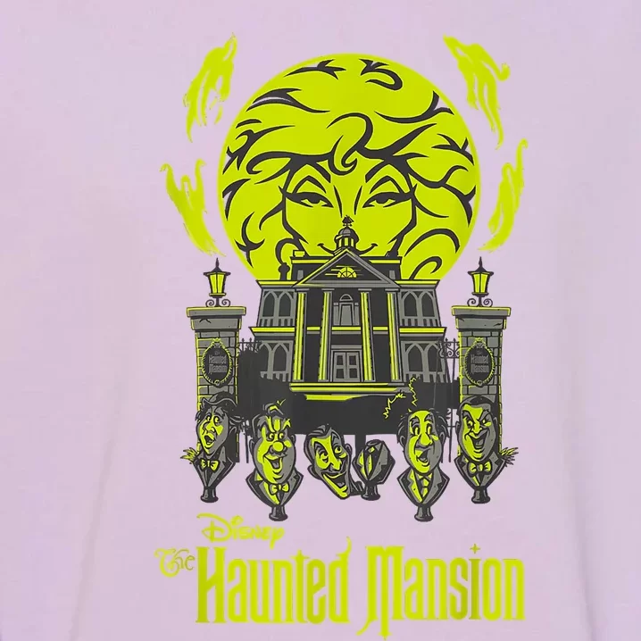 The Haunted Mansion Madame Leota & Singing Busts Poster Garment-Dyed Sweatshirt