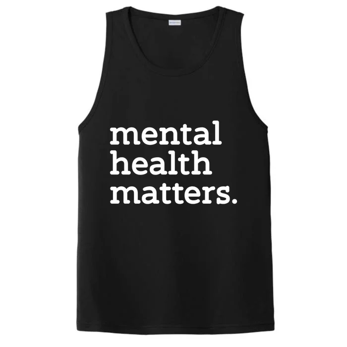 Tal Health Matters Minimalist Empathy Quote Gift Performance Tank