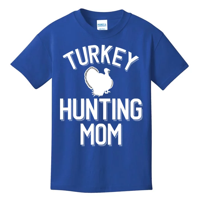 Turkey Hunting Mom Cool Turkey Hunting Family Gift Kids T-Shirt