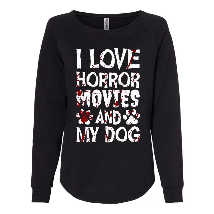 Thriller Horror Movies Scary Film Lovers Halloween Fans Womens California Wash Sweatshirt