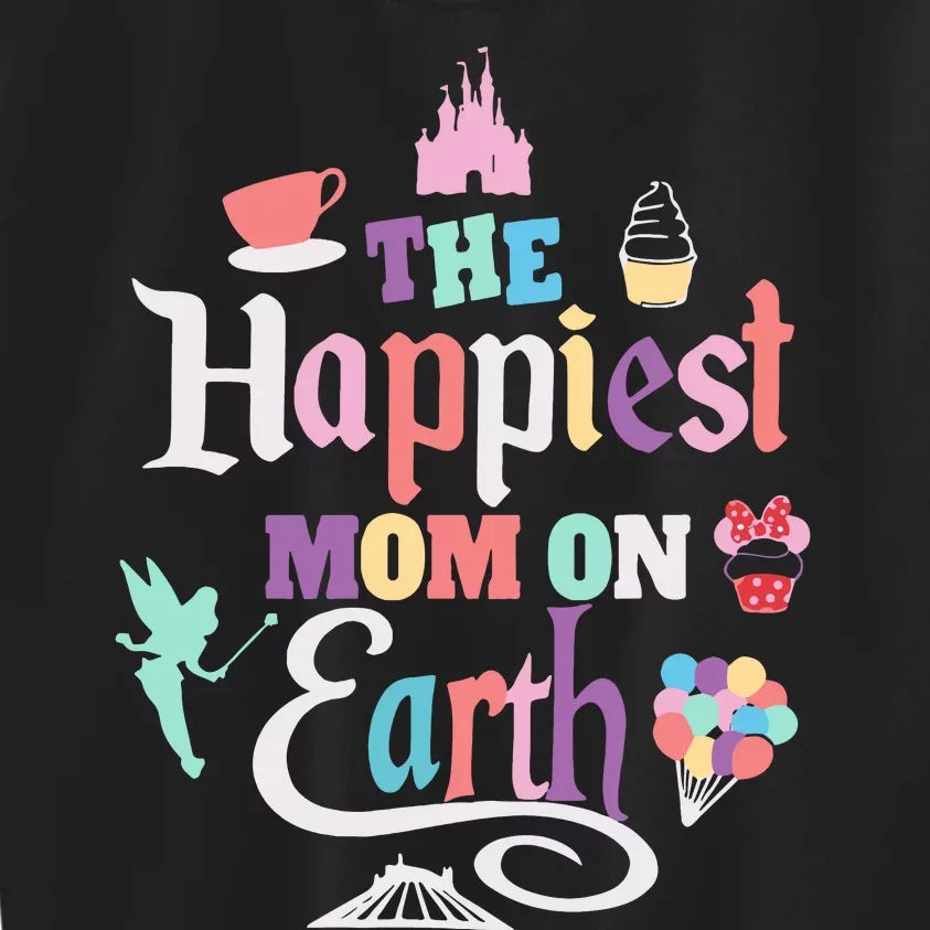 The Happiest Mom On Earth Kids Sweatshirt