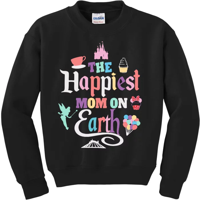 The Happiest Mom On Earth Kids Sweatshirt