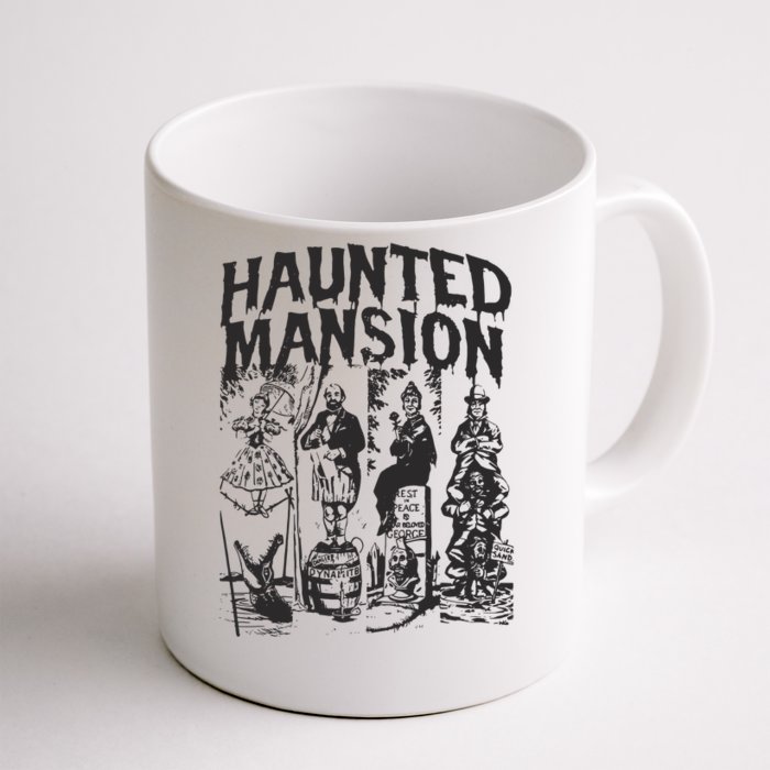 The Haunted Mansion Enigma Unveiling The Unseen Front & Back Coffee Mug