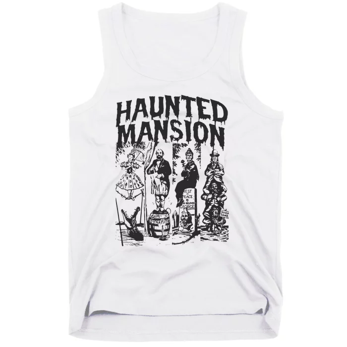 The Haunted Mansion Enigma Unveiling The Unseen Tank Top