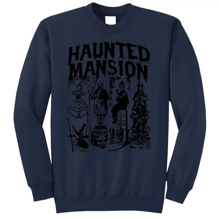 The Haunted Mansion Enigma Unveiling The Unseen Tall Sweatshirt