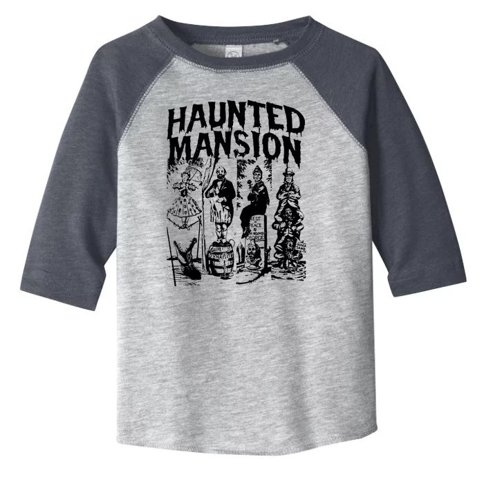 The Haunted Mansion Enigma Unveiling The Unseen Toddler Fine Jersey T-Shirt