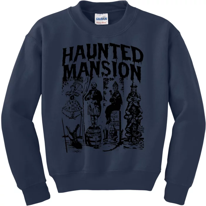 The Haunted Mansion Enigma Unveiling The Unseen Kids Sweatshirt