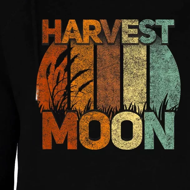 Timeless Harvest Moon Autumn T For Happy Fall Womens Funnel Neck Pullover Hood