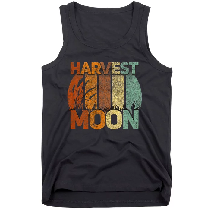 Timeless Harvest Moon Autumn T For Happy Fall Tank Top