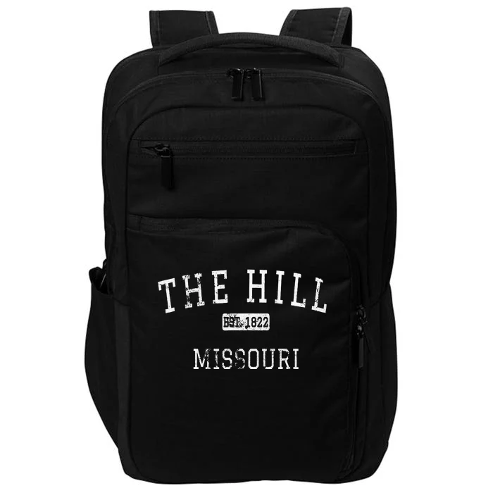 The Hill Missouri St. Louis Mo Vintage Impact Tech Backpack