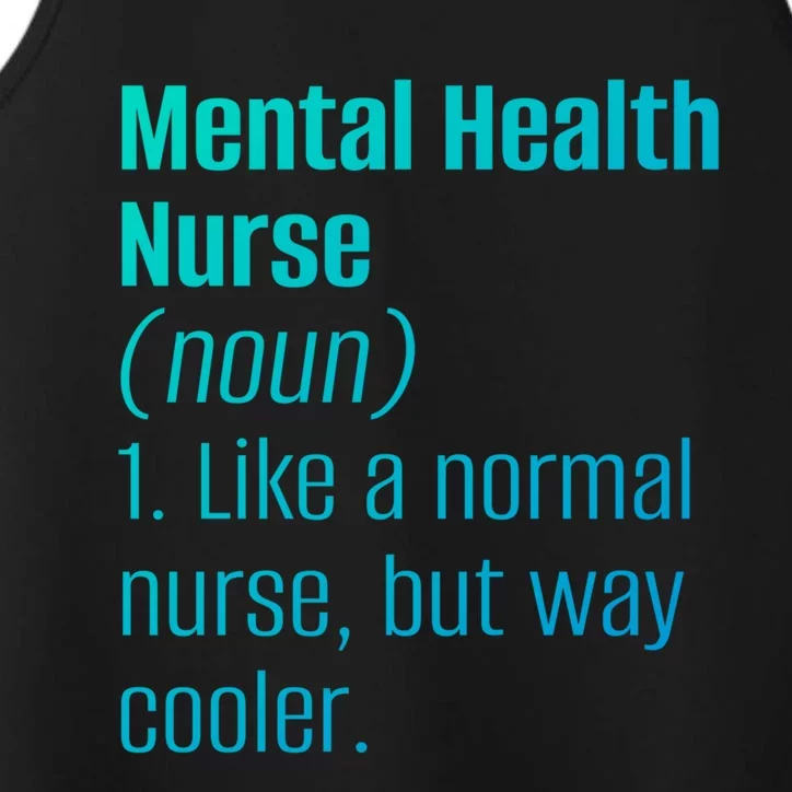 Tal Health Nurse Psychology Clinic Hospital Psych Nurse Gift Performance Tank