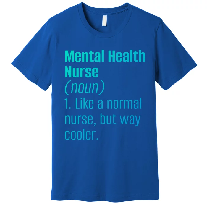 Tal Health Nurse Psychology Clinic Hospital Psych Nurse Gift Premium T-Shirt