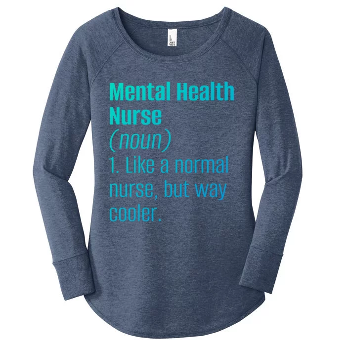 Tal Health Nurse Psychology Clinic Hospital Psych Nurse Gift Women's Perfect Tri Tunic Long Sleeve Shirt