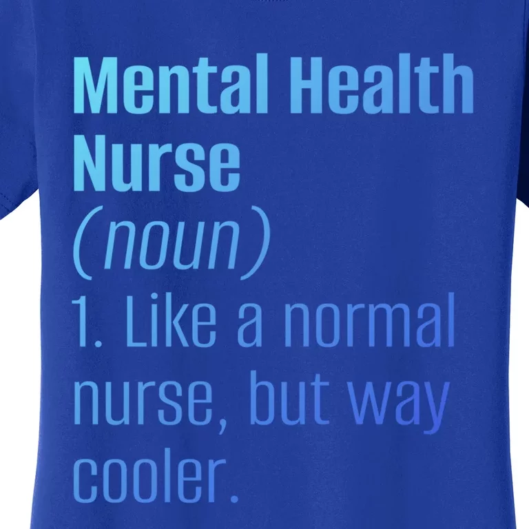 Tal Health Nurse Psychology Clinic Hospital Psych Nurse Gift Women's T-Shirt