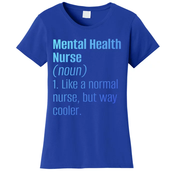 Tal Health Nurse Psychology Clinic Hospital Psych Nurse Gift Women's T-Shirt