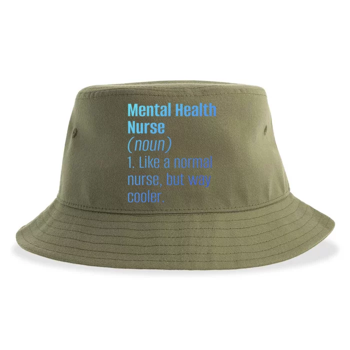 Tal Health Nurse Psychology Clinic Hospital Psych Nurse Gift Sustainable Bucket Hat