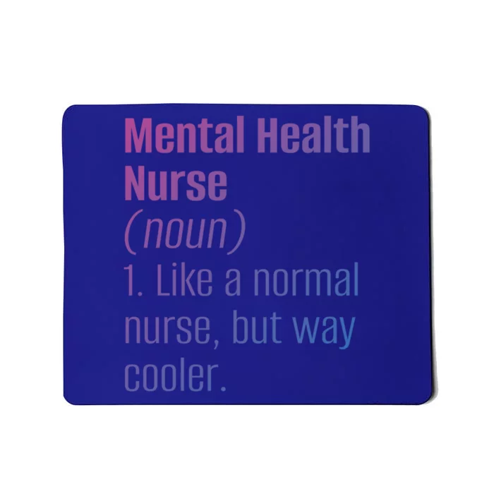 Tal Health Nurse Psychology Clinic Hospital Psych Nurse Gift Mousepad