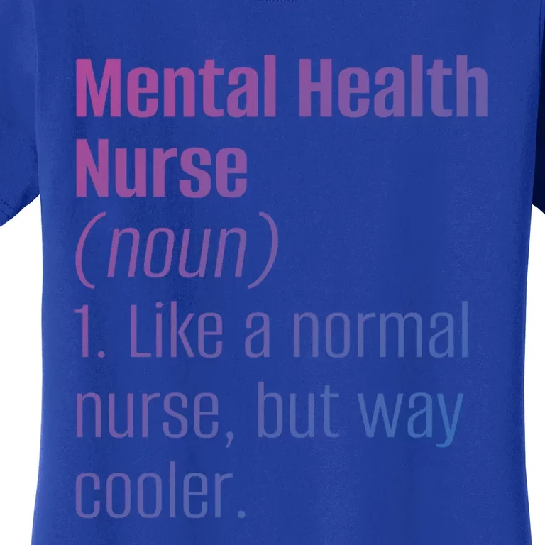 Tal Health Nurse Psychology Clinic Hospital Psych Nurse Gift Women's T-Shirt