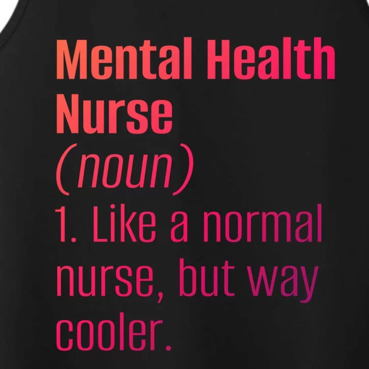 Tal Health Nurse Psychology Clinic Hospital Psych Nurse Gift Performance Tank