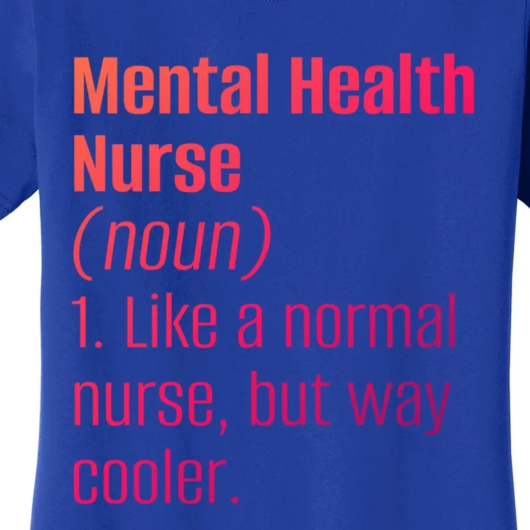 Tal Health Nurse Psychology Clinic Hospital Psych Nurse Gift Women's T-Shirt