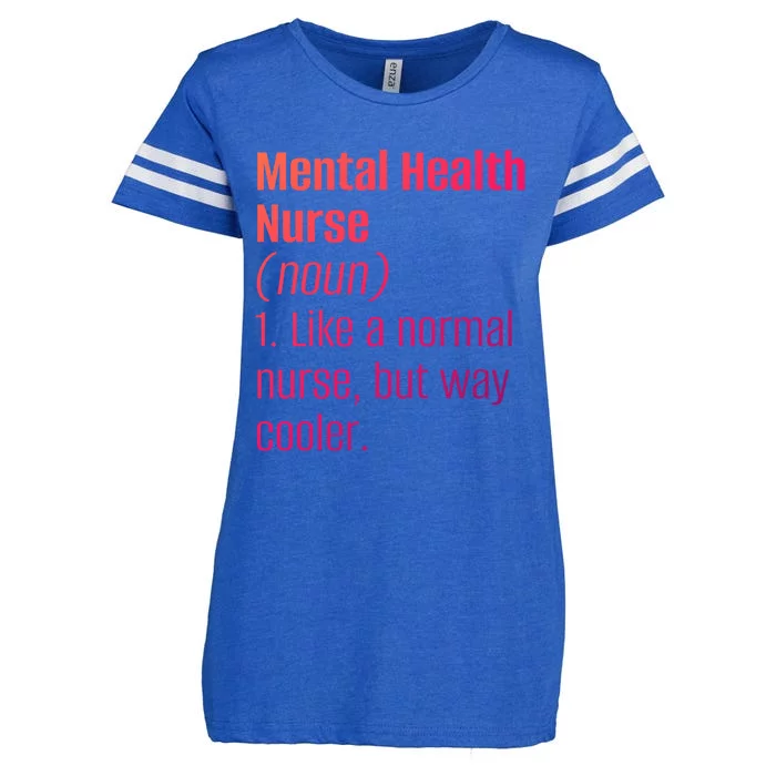 Tal Health Nurse Psychology Clinic Hospital Psych Nurse Gift Enza Ladies Jersey Football T-Shirt