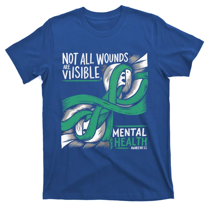 Tal Health Not All Wounds Visible Tal Health Awareness Gift T-Shirt