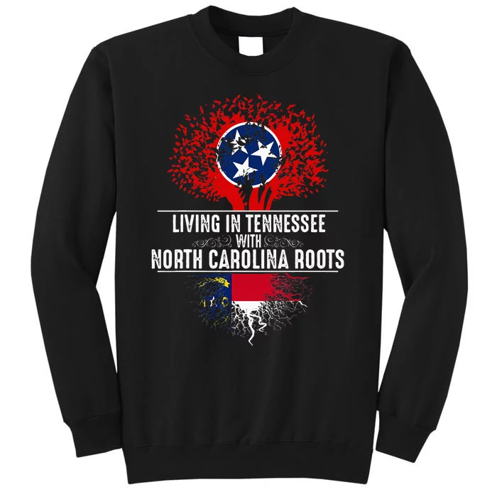 Tennessee Home North Carolina Roots State Tree Gift Tall Sweatshirt