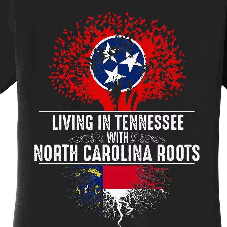 Tennessee Home North Carolina Roots State Tree Gift Women's T-Shirt