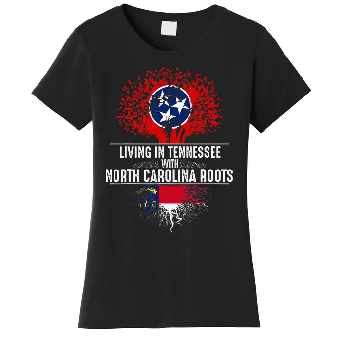 Tennessee Home North Carolina Roots State Tree Gift Women's T-Shirt