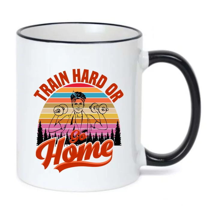 Train Hard Or Go Home No Pain No Gain Cute Gift Cute Gift Black Color Changing Mug