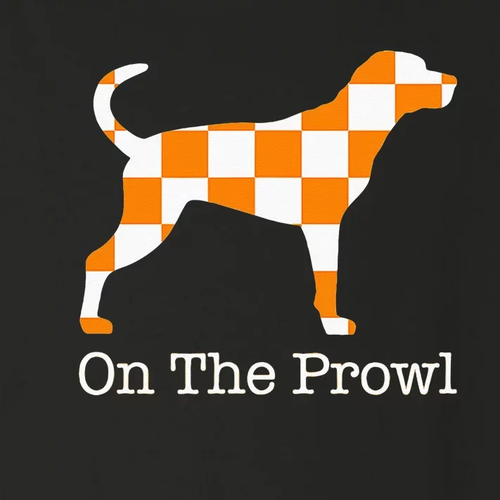 Tennessee Hound On The Prowl Vol Dog Knoxville Fan Game Gift Toddler Long Sleeve Shirt