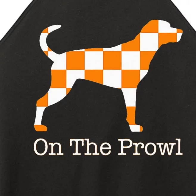 Tennessee Hound On The Prowl Vol Dog Knoxville Fan Game Gift Women’s Perfect Tri Rocker Tank