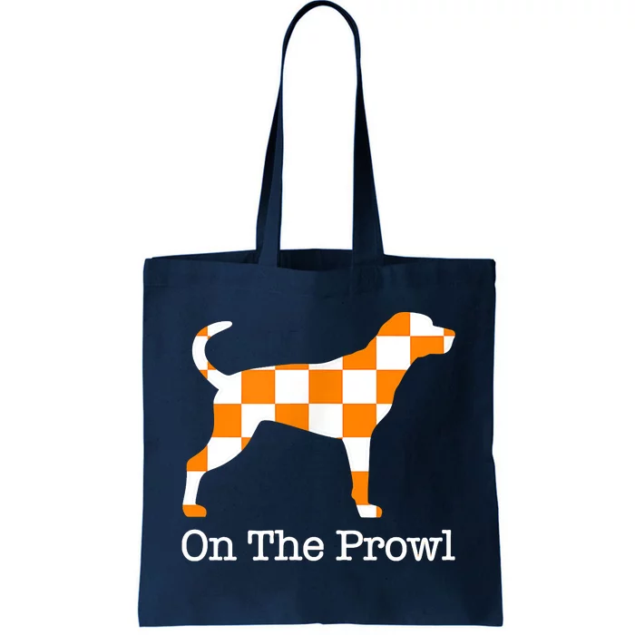 Tennessee Hound On The Prowl Vol Dog Knoxville Fan Game Gift Tote Bag