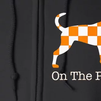 Tennessee Hound On The Prowl Vol Dog Knoxville Fan Game Gift Full Zip Hoodie