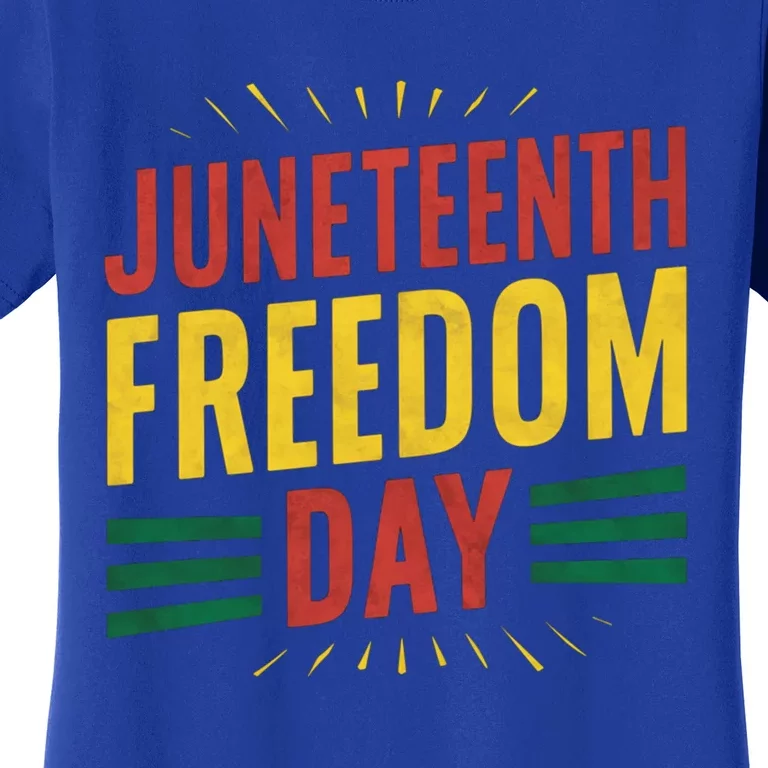 The History Of Junenth Afircan Freedom Day Junenth Sh Gift Women's T-Shirt