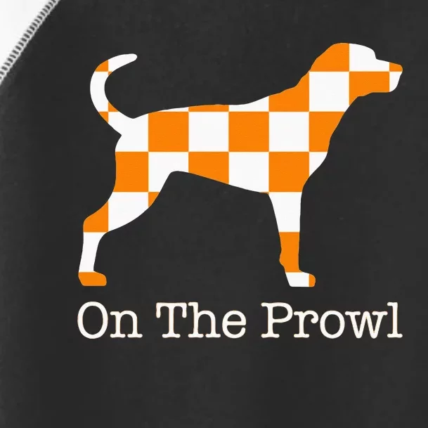 Tennessee Hound On The Prowl Vol Dog Knoxville Fan Game Gift Toddler Fine Jersey T-Shirt