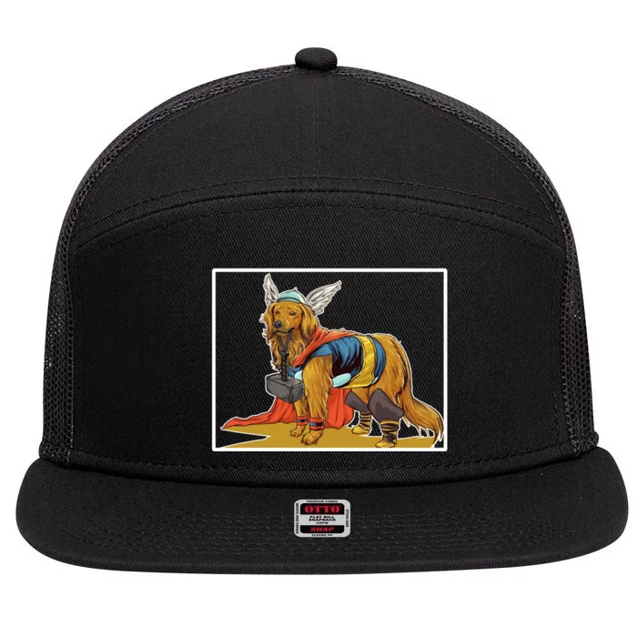 Thor Almighty Dog 7 Panel Mesh Trucker Snapback Hat