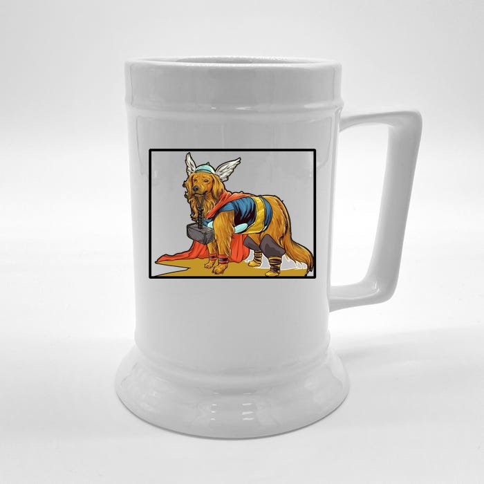 Thor Almighty Dog Front & Back Beer Stein