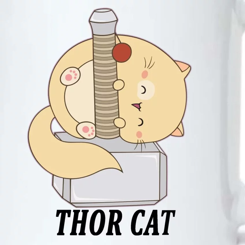 Thor Cat Black Color Changing Mug