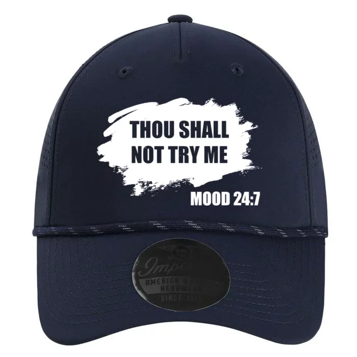 Thou Shall Not Try Me Performance The Dyno Cap