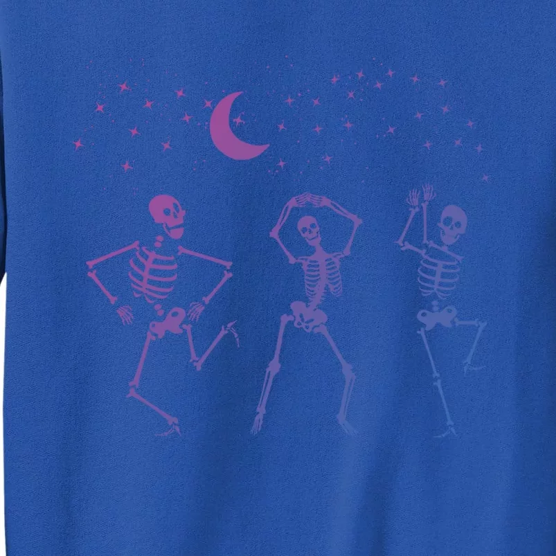 Trendy Halloween Party Dancing Skeleton Dance Challenge Gift Tall Sweatshirt