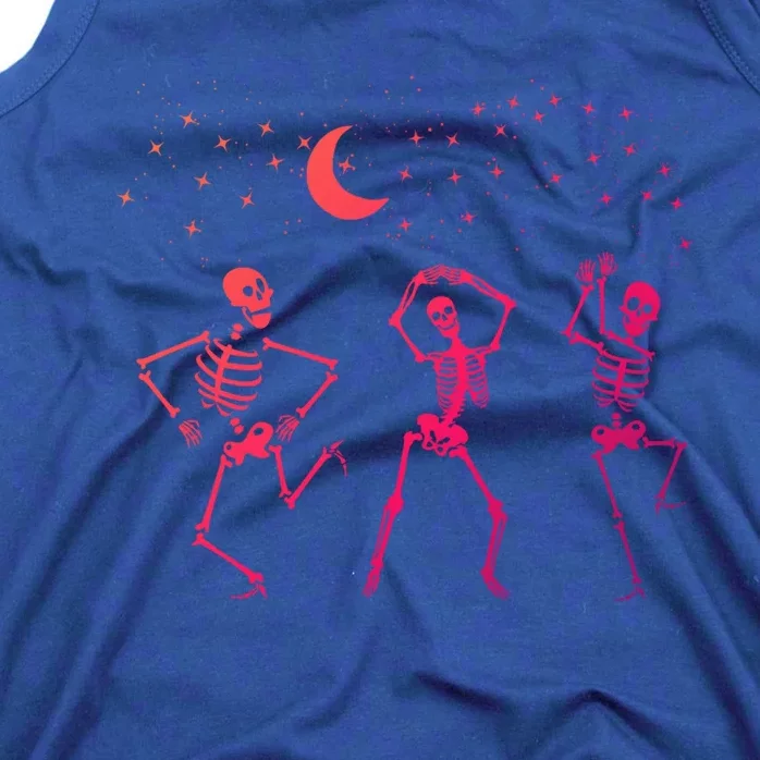 Trendy Halloween Party Dancing Skeleton Dance Challenge Gift Tank Top