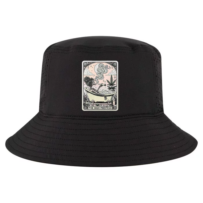 The High Priestess Tarot Card Cool Comfort Performance Bucket Hat