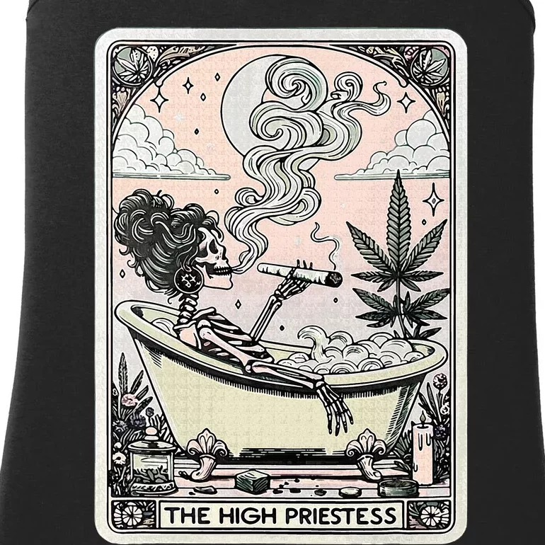 The High Priestess Tarot Card Ladies Essential Tank