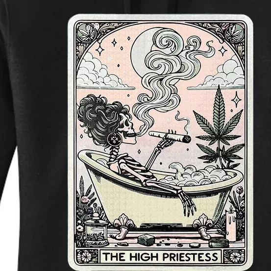 The High Priestess Tarot Card Women's Pullover Hoodie