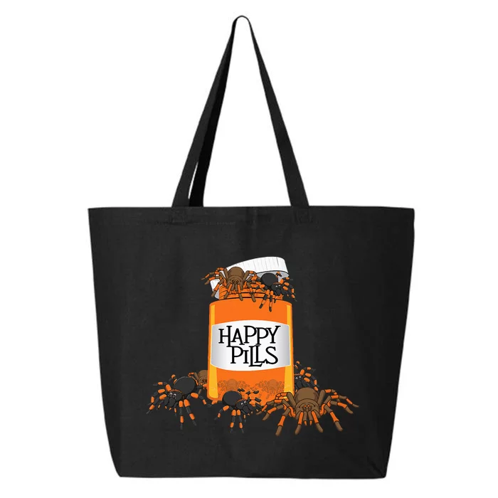 Tarantula Happy Pills Arthropod Arachnid Arachnophile 25L Jumbo Tote